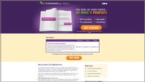 proofreading service Help.plagtracker.com review